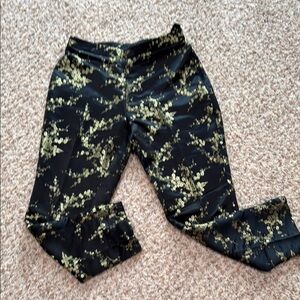 Bay Studio Black and Gold Casual Pants